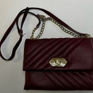 STEVE MADDEN Quilted Purse Bag convertible gently Pre loved